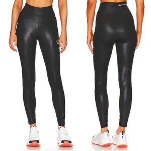 NEW NWOT Adidas Stella McCartney Shiny High-Waist Training Leggings Tights $130